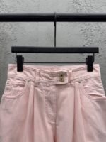 Lv washed and burnished wide leg jeans 2 - 图片 3