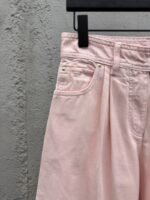 Lv washed and burnished wide leg jeans 2 - 图片 4