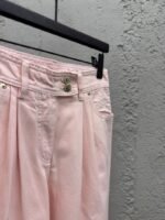 Lv washed and burnished wide leg jeans 2 - 图片 8