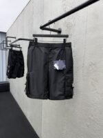 Prada Workwear Pocket Triangle Label Shorts