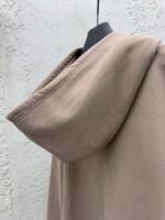 Miu Miu Cocoa Brown Logo Zipper Sweatshirt - 图片 9
