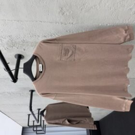 Miu Miu Pocket Letter Embroidered Long Sleeve