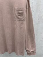 Miu Miu Pocket Letter Embroidered Long Sleeve - 图片 7