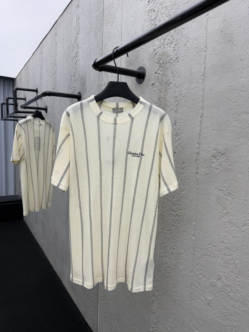 wsxc1754624502686_0.jpg Dior Linen Blend Loose Short Sleeve - 图片 1