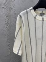 Dior Linen Blend Loose Short Sleeve - 图片 4