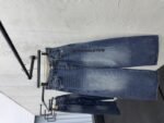 Balenciaga Jeans Embroidered Denim Pants
