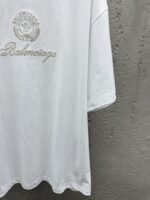Balenciaga Angel Embroidered Short-Sleeved T-Shirt 2 - 图片 7