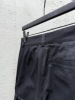 LV Solid Color Letter Embroidery Casual Workwear Pants 1 - 图片 9