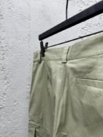 LV Solid Color Letter Embroidery Casual Workwear Pants 2 - 图片 9