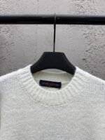 LV Embroidered Pearl Logo Knit Sweater - 图片 3