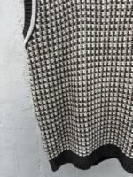 LV jacquard cotton knit vest - 图片 6