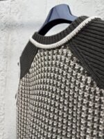 LV jacquard cotton knit vest - 图片 9