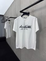 LV Special Printed Embroidered Short-Sleeved T-Shirt