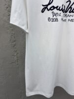 LV Special Printed Embroidered Short-Sleeved T-Shirt - 图片 6