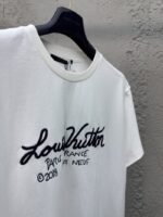 LV Special Printed Embroidered Short-Sleeved T-Shirt - 图片 8