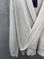 LV Hand-stitched logo wool cardigan - 图片 6