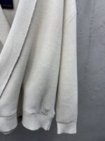 LV Hand-stitched logo wool cardigan - 图片 7