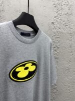LV Nigo Collaboration Pattern Embroidered T-Shirt Short Sleeve - 图片 8