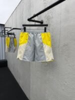 LV Printed Elastic Waistband Casual Shorts