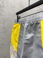 LV Printed Elastic Waistband Casual Shorts - 图片 9