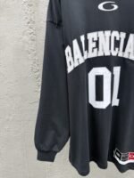 Balenciaga Basketball Series Letter Print Round Neck Long Sleeve 2 - 图片 6