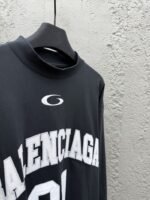 Balenciaga Basketball Series Letter Print Round Neck Long Sleeve 2 - 图片 8