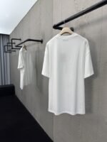 Miu Miu Embroidered Letter Short Sleeve 2 - 图片 2