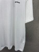 Miu Miu Embroidered Letter Short Sleeve 2 - 图片 7