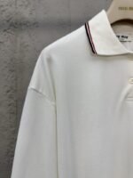 Miu Miu Collared Striped Polo Shirt - 图片 4