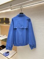Miu Miu Poplin Textured Waist-Defining Jacket - 图片 2