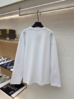 Miu Miu Embroidered Burnout Logo Long Sleeve 1 - 图片 2