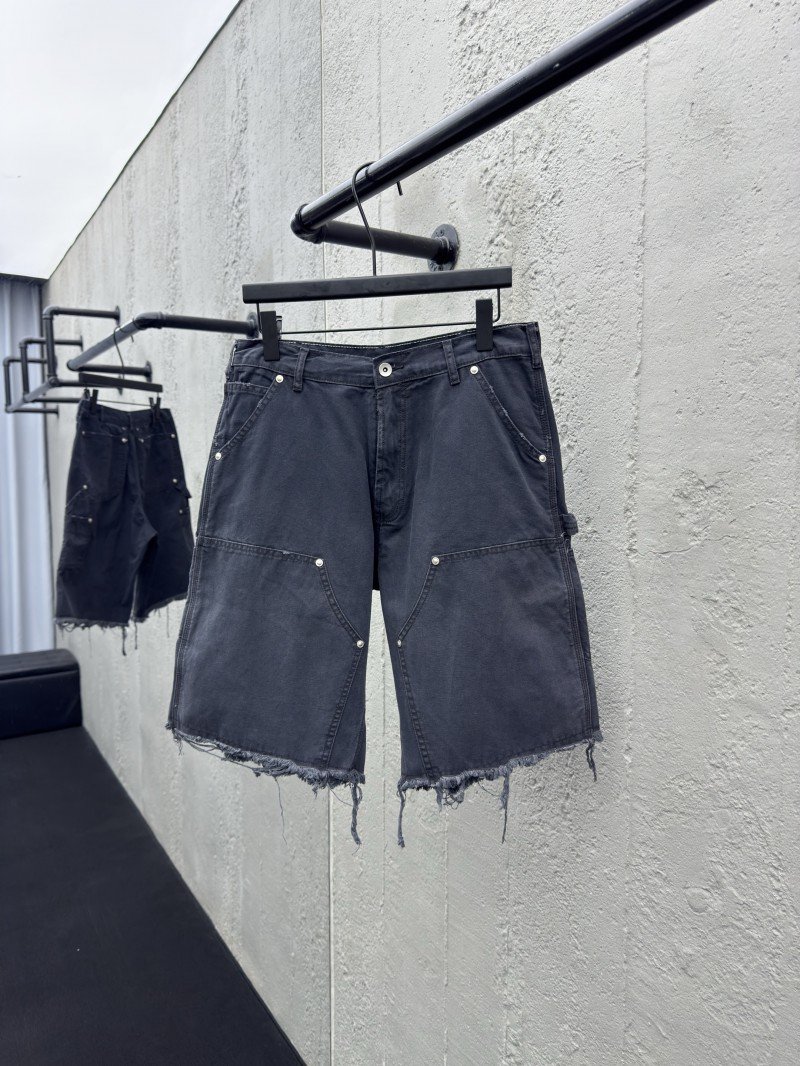 wsxc1757480720092_0.jpg Maison Margiela Fringe Workwear Shorts - 图片 1