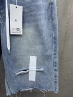 Maison Margiela Distressed Denim Sticker Shorts - 图片 7