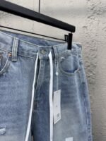 Maison Margiela Distressed Denim Sticker Shorts - 图片 8