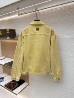 LV Dyed Embossed Denim Jacket Coat - 图片 2