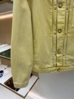 LV Dyed Embossed Denim Jacket Coat - 图片 6