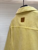 LV Dyed Embossed Denim Jacket Coat - 图片 9