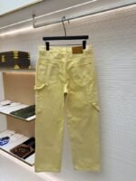 LV Dyed Embossed Denim Jeans - 图片 2