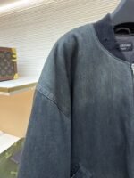 Balenciaga Denim Mud-Dyed Lightweight Cotton Jacket - 图片 4
