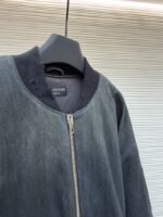 Balenciaga Denim Mud-Dyed Lightweight Cotton Jacket - 图片 8