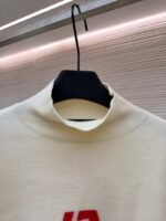 Balenciaga Ski Collection Letter Jacquard Turtleneck Sweater - 图片 3