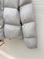 Miu Miu Full-Print Jacquard Lapel Down Jacket 1 - 图片 7