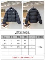 Miu Miu Full-Print Jacquard Lapel Down Jacket 2 - 图片 10