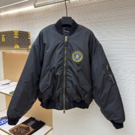 Balenciaga Patchwork Pilot Jacket 2