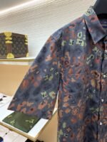 LV Printed Short-Sleeve Workwear Shirt - 图片 4
