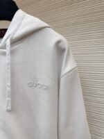 Gucci Drop-Shoulder Long-Sleeve Zipper Hooded Sweatshirt - 图片 5