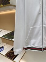 Gucci Drop-Shoulder Long-Sleeve Zipper Hooded Sweatshirt - 图片 6
