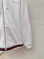 Gucci Drop-Shoulder Long-Sleeve Zipper Hooded Sweatshirt - 图片 7