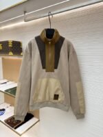 LV Checkered Half-Zip Workwear Pullover