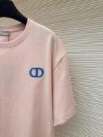 Dior Cd Letter Embroidered Crew Neck Short Sleeve 1 - 图片 5